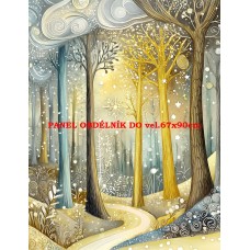 Látkový panel kolekce ZLATÁ ELFÍ MAGIE 502-37 Látkový panel kolekce ZLATÁ ELFÍ MAGIE 502-37