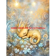 Látkový panel  kolekce ZLATÁ ELFÍ MAGIE  502-52