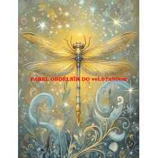 Látkový panel  kolekce ZLATÁ ELFÍ MAGIE  502-69