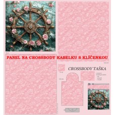 PANEL NA CROSSBODY TAŠTIČKU S KLÍČENKOU / 511d-10 PANEL NA CROSSBODY TAŠTIČKU S KLÍČENKOU / 511d-10