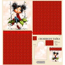 PANEL NA CROSSBODY TAŠTIČKU S KLÍČENKOU / 511d-126 PANEL NA CROSSBODY TAŠTIČKU S KLÍČENKOU / 511d-126