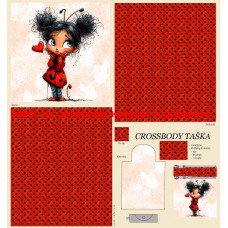 PANEL NA CROSSBODY TAŠTIČKU S KLÍČENKOU / 511d-128 PANEL NA CROSSBODY TAŠTIČKU S KLÍČENKOU / 511d-128