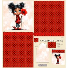 PANEL NA CROSSBODY TAŠTIČKU S KLÍČENKOU / 511d-130 PANEL NA CROSSBODY TAŠTIČKU S KLÍČENKOU / 511d-130