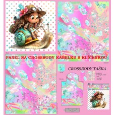 PANEL NA CROSSBODY TAŠTIČKU S KLÍČENKOU / 511d-144 PANEL NA CROSSBODY TAŠTIČKU S KLÍČENKOU / 511d-144