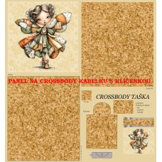 PANEL NA CROSSBODY TAŠTIČKU S KLÍČENKOU / 511d-150 PANEL NA CROSSBODY TAŠTIČKU S KLÍČENKOU / 511d-150