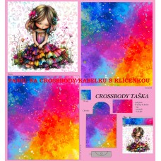 PANEL NA CROSSBODY TAŠTIČKU S KLÍČENKOU / 511d-154 PANEL NA CROSSBODY TAŠTIČKU S KLÍČENKOU / 511d-154