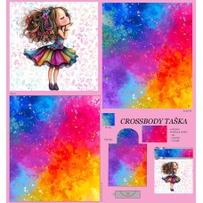 PANEL NA CROSSBODY TAŠTIČKU S KLÍČENKOU / 511d-155 PANEL NA CROSSBODY TAŠTIČKU S KLÍČENKOU / 511d-155