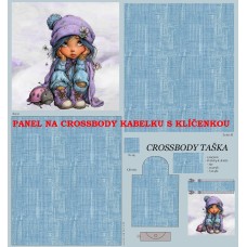 PANEL NA CROSSBODY TAŠTIČKU S KLÍČENKOU  / 511d-163