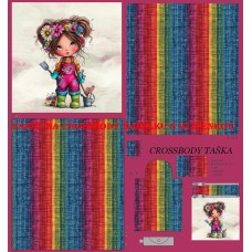 PANEL NA CROSSBODY TAŠTIČKU S KLÍČENKOU  / 511d-195