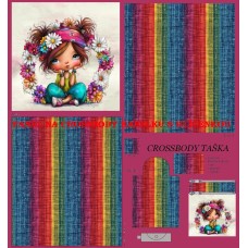 PANEL NA CROSSBODY TAŠTIČKU S KLÍČENKOU  / 511d-197