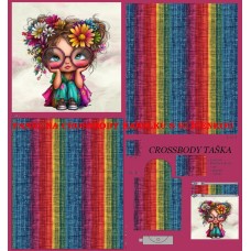 PANEL NA CROSSBODY TAŠTIČKU S KLÍČENKOU  / 511d-198