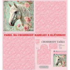 PANEL NA CROSSBODY TAŠTIČKU S KLÍČENKOU / 511d-19 PANEL NA CROSSBODY TAŠTIČKU S KLÍČENKOU / 511d-19