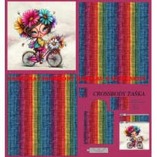 PANEL NA CROSSBODY TAŠTIČKU S KLÍČENKOU  / 511d-201