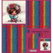 PANEL NA CROSSBODY TAŠTIČKU S KLÍČENKOU  / 511d-202