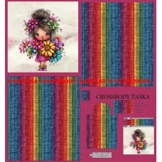 PANEL NA CROSSBODY TAŠTIČKU S KLÍČENKOU  / 511d-206