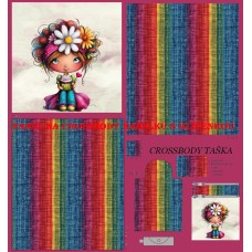 PANEL NA CROSSBODY TAŠTIČKU S KLÍČENKOU  / 511d-207