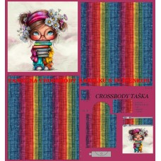 PANEL NA CROSSBODY TAŠTIČKU S KLÍČENKOU  / 511d-208