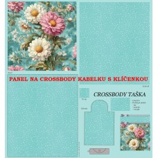 PANEL NA CROSSBODY TAŠTIČKU S KLÍČENKOU / 511d-7 PANEL NA CROSSBODY TAŠTIČKU S KLÍČENKOU / 511d-7