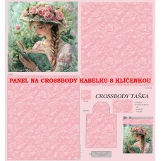 PANEL NA CROSSBODY TAŠTIČKU S KLÍČENKOU / 511d-9 PANEL NA CROSSBODY TAŠTIČKU S KLÍČENKOU / 511d-9