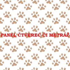 Látkový panel  či metráž Í 520-201