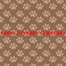 Látkový panel  či metráž Í 520-204