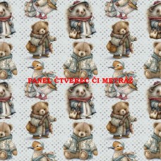 Látkový panel  či metráž Í 520-88