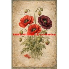 Látkový panel kolekce VLČÍ MÁKY 531-281