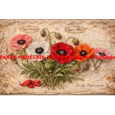 Látkový panel kolekce VLČÍ MÁKY 531-307