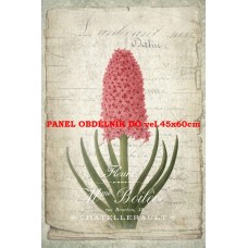 Látkový panel kolekce RŮŽOVÉ KVĚTINY  531-324