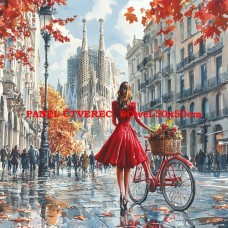 Látkový panel kolekce ŽENY, DÍVKY 535-153 Látkový panel kolekce ŽENY, DÍVKY 535-153