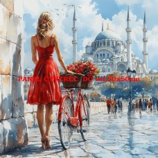 Látkový panel kolekce ŽENY, DÍVKY 535-156 Látkový panel kolekce ŽENY, DÍVKY 535-156