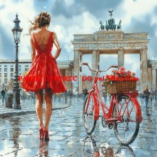 Látkový panel kolekce ŽENY, DÍVKY 535-158 Látkový panel kolekce ŽENY, DÍVKY 535-158