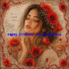 Látkový panel kolekce ŽENY, DÍVKY 535-169