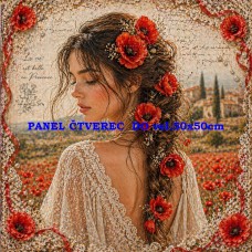 Látkový panel kolekce ŽENY, DÍVKY 535-170