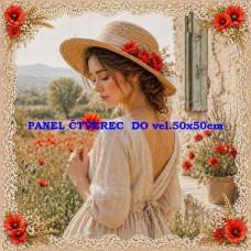 Látkový panel kolekce ŽENY, DÍVKY 535-178