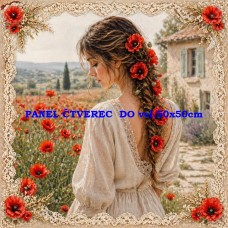 Látkový panel kolekce ŽENY, DÍVKY 535-179