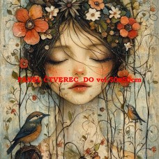 Látkový panel kolekce ŽENY, DÍVKY 535-37