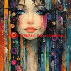 Látkový panel kolekce ŽENY, DÍVKY 535-59