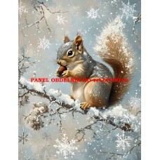 Látkový panel kolekce KOUZELNÁ ZIMA 537-41 Látkový panel kolekce KOUZELNÁ ZIMA 537-41