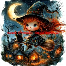 Látkový panel kolekce HALLOWEEN , PODZIM   546-1