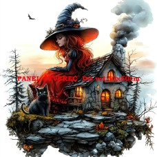 Látkový panel kolekce HALLOWEEN , PODZIM   546-11
