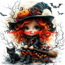 Látkový panel kolekce HALLOWEEN , PODZIM   546-12