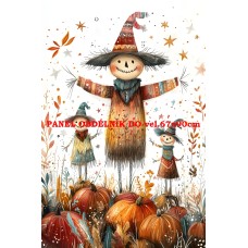 Látkový panel kolekce HALLOWEEN , PODZIM 546-123