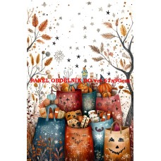Látkový panel kolekce HALLOWEEN , PODZIM 546-129