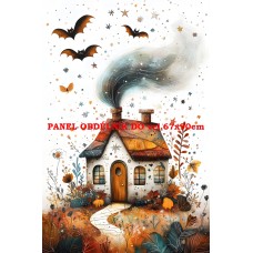 Látkový panel kolekce HALLOWEEN , PODZIM 546-138 Látkový panel kolekce HALLOWEEN , PODZIM 546-138