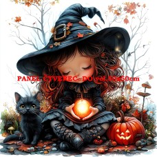 Látkový panel kolekce HALLOWEEN , PODZIM   546-14