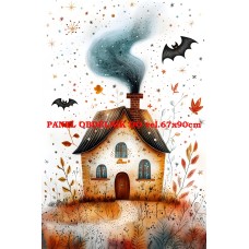 Látkový panel kolekce HALLOWEEN , PODZIM 546-140 Látkový panel kolekce HALLOWEEN , PODZIM 546-140