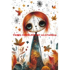 Látkový panel kolekce HALLOWEEN , PODZIM 546-142 Látkový panel kolekce HALLOWEEN , PODZIM 546-142