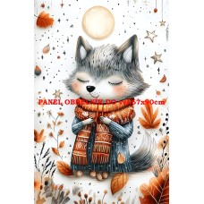 Látkový panel kolekce HALLOWEEN , PODZIM 546-148