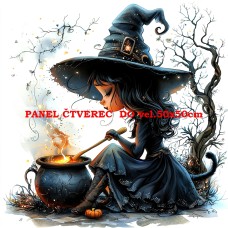 Látkový panel kolekce HALLOWEEN , PODZIM   546-15